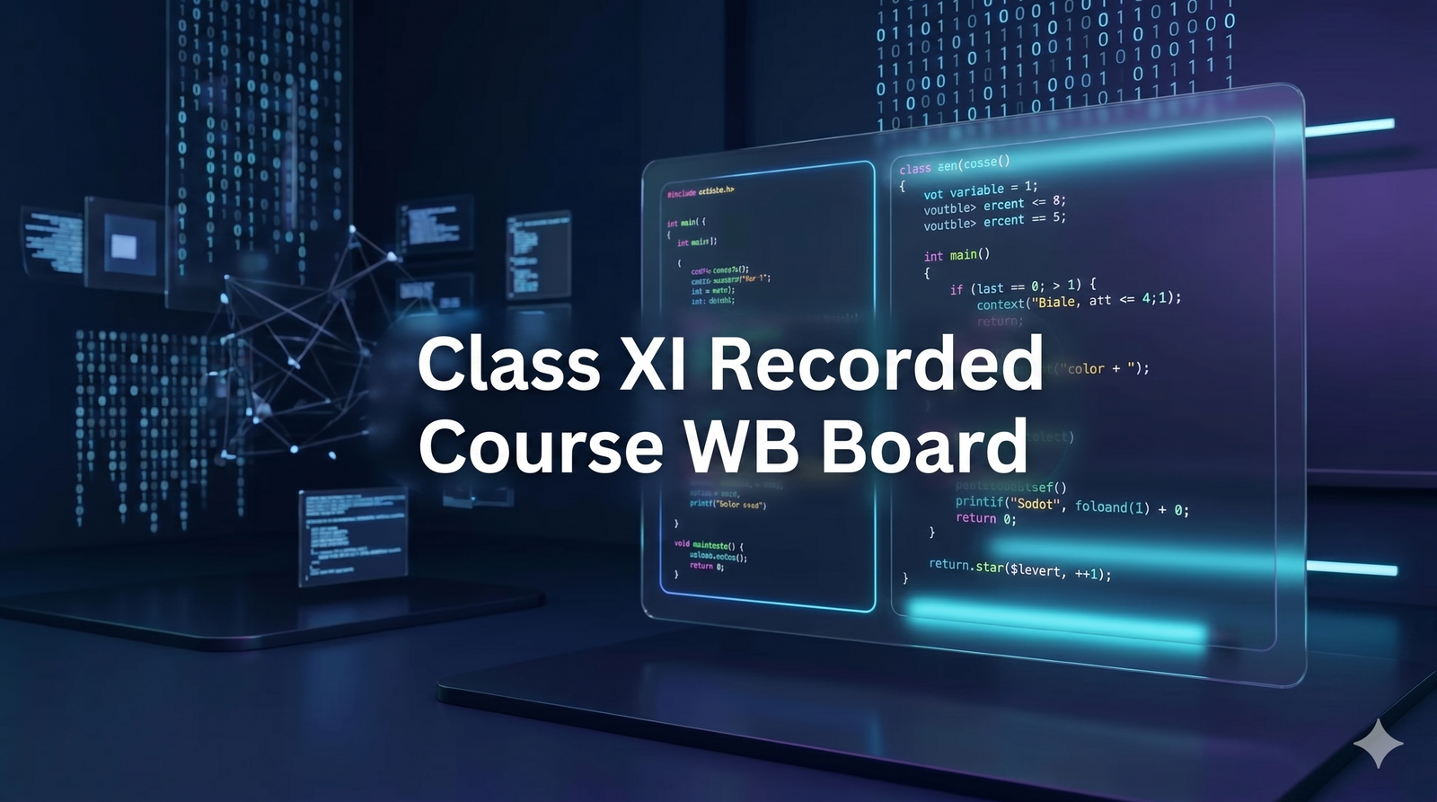 Class -XI Recorded Online(WB Board)